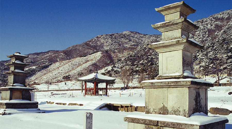 보령 성주사지 중앙 3층 석탑(保寧 聖住寺址 中央 三層 石塔)