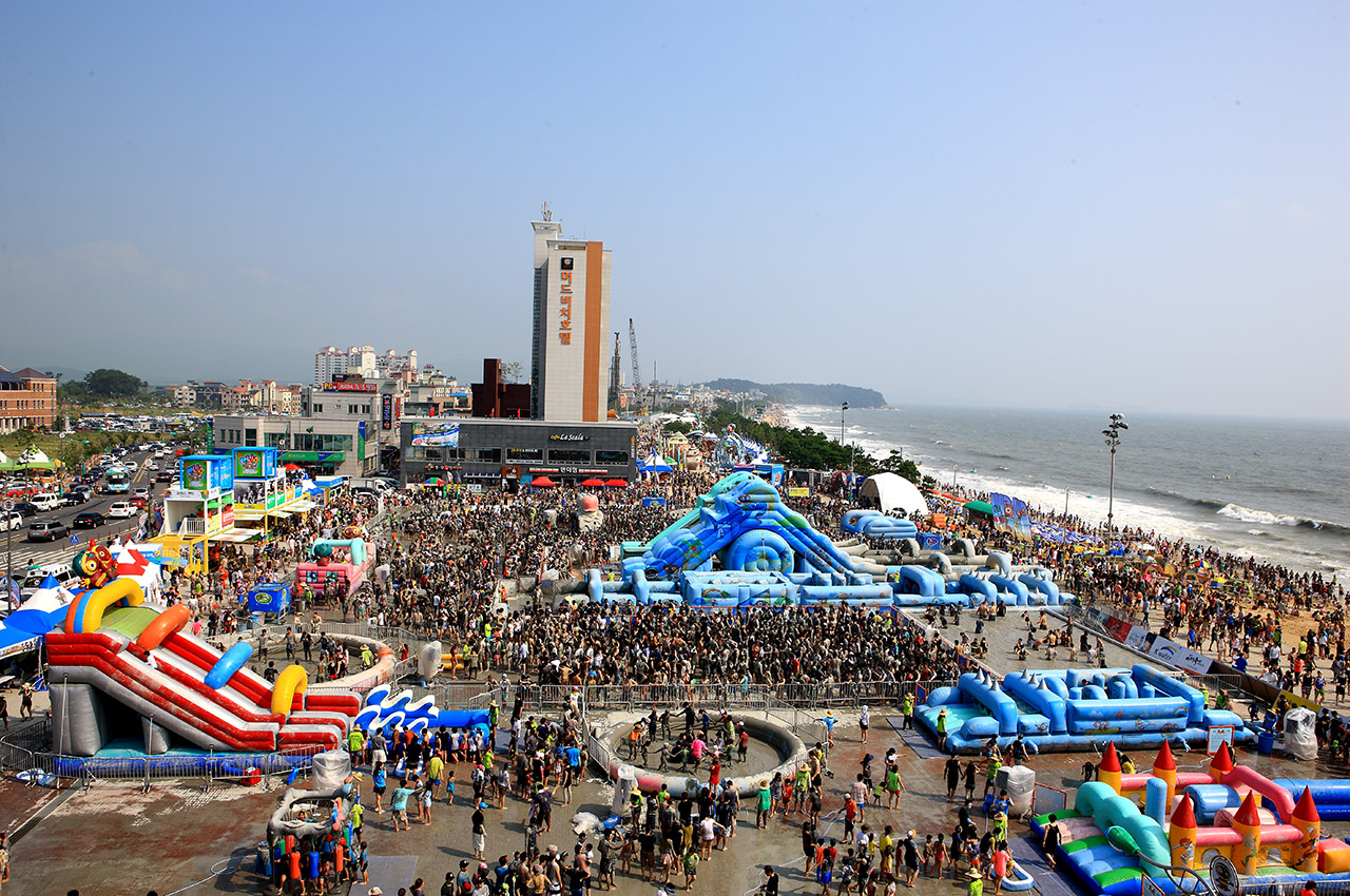 머드축제 사진