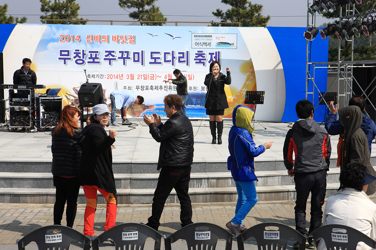 무창포 주꾸미도다리축제 사진