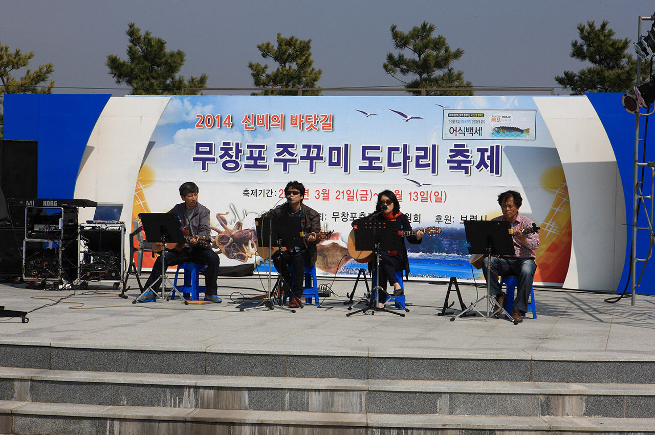 무창포 주꾸미도다리축제 사진