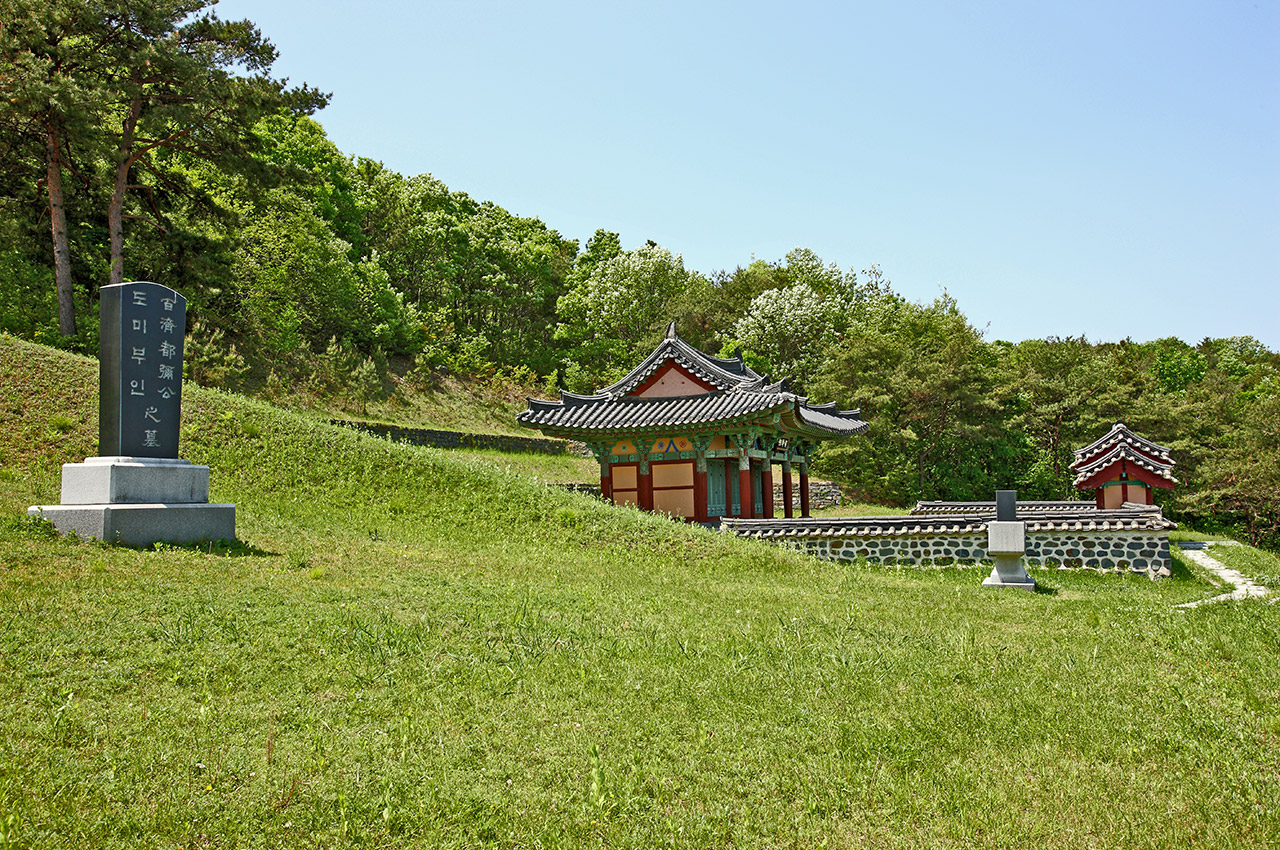 도미부인사당 사진